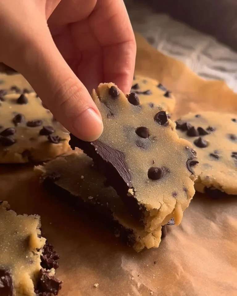 4 Ingredient Cookie Dough Bark