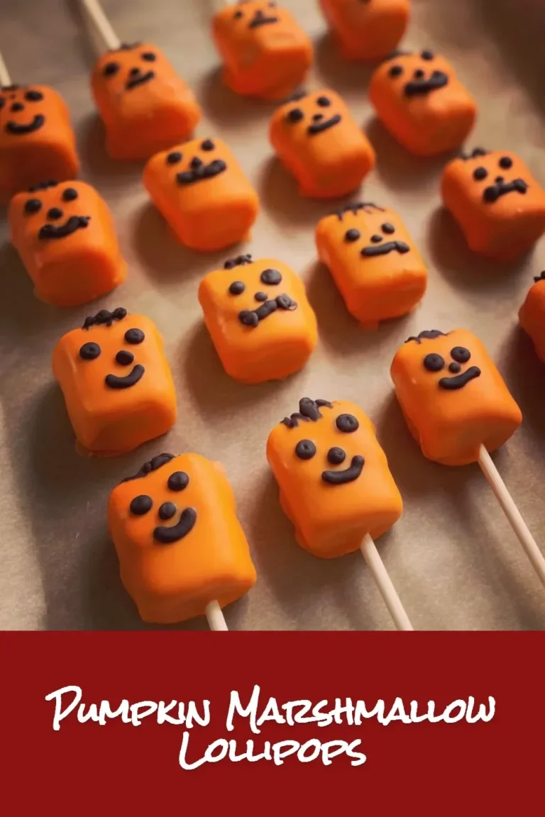 Pumpkin Marshmallow Lollipops: A Sweet Fall Tradition