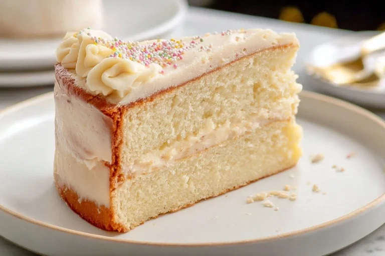 A Vanishing Act: My Go-To Vanilla Cake Recipe