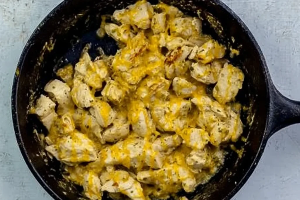 Cheesy Ranch Chicken Skillet