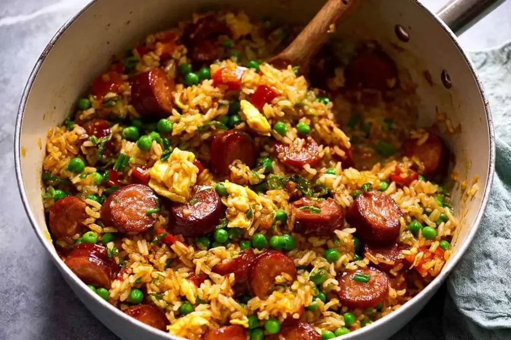 Smoked Sausage Fried Rice