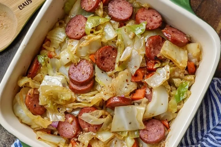 Smoked Sausage & Cabbage Stir-Fry