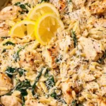 Creamy Lemon Chicken Orzo