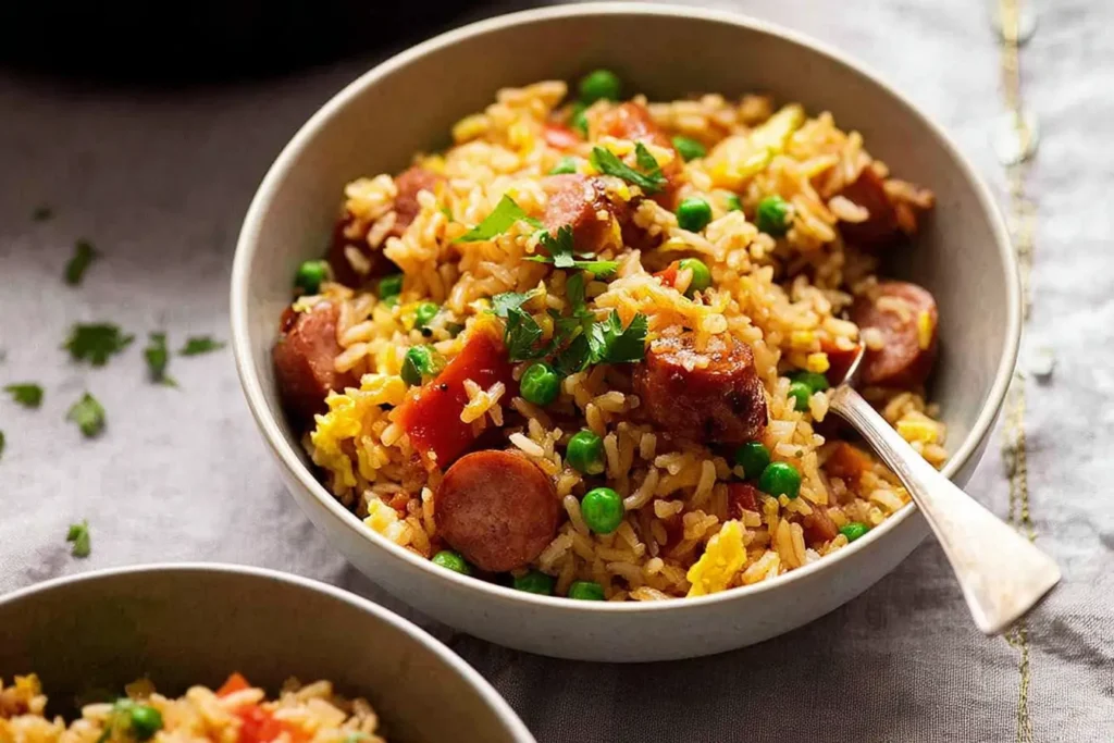 Smoked Sausage Fried Rice