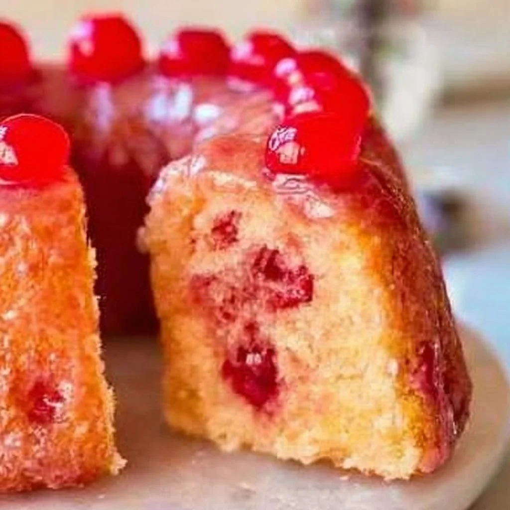 Shirley Temple Cake
