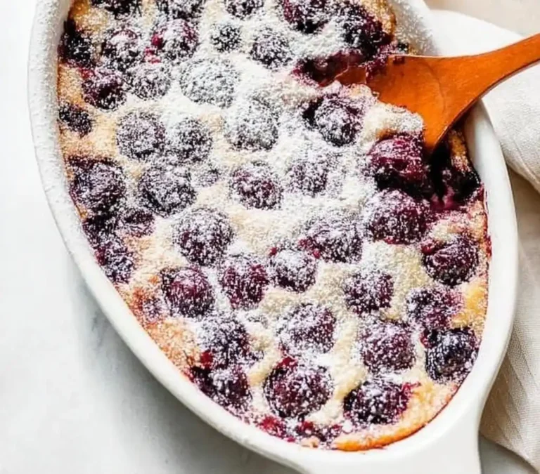 French Cherry Clafoutis