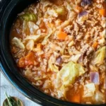 Slow Cooker Cabbage
