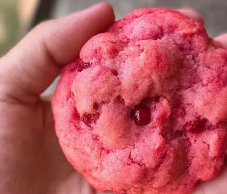 Chewy Cherry Sugar Cookies