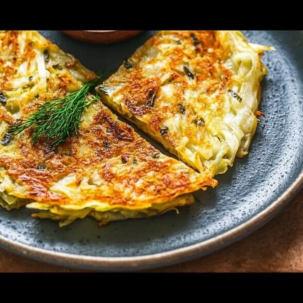 Hearty Crispy Cabbage Pancake