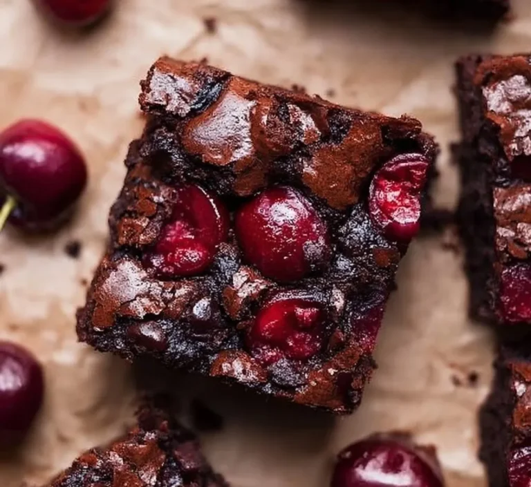 Chocolate Cherry Brownies