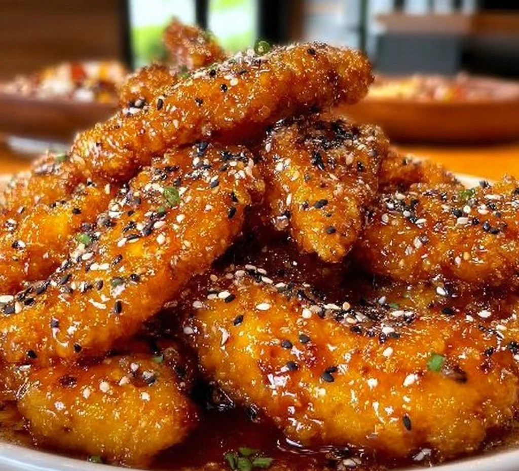 Air Fryer Honey Butter Garlic Chicken Tenders