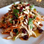 Asian Chicken Cranberry Salad