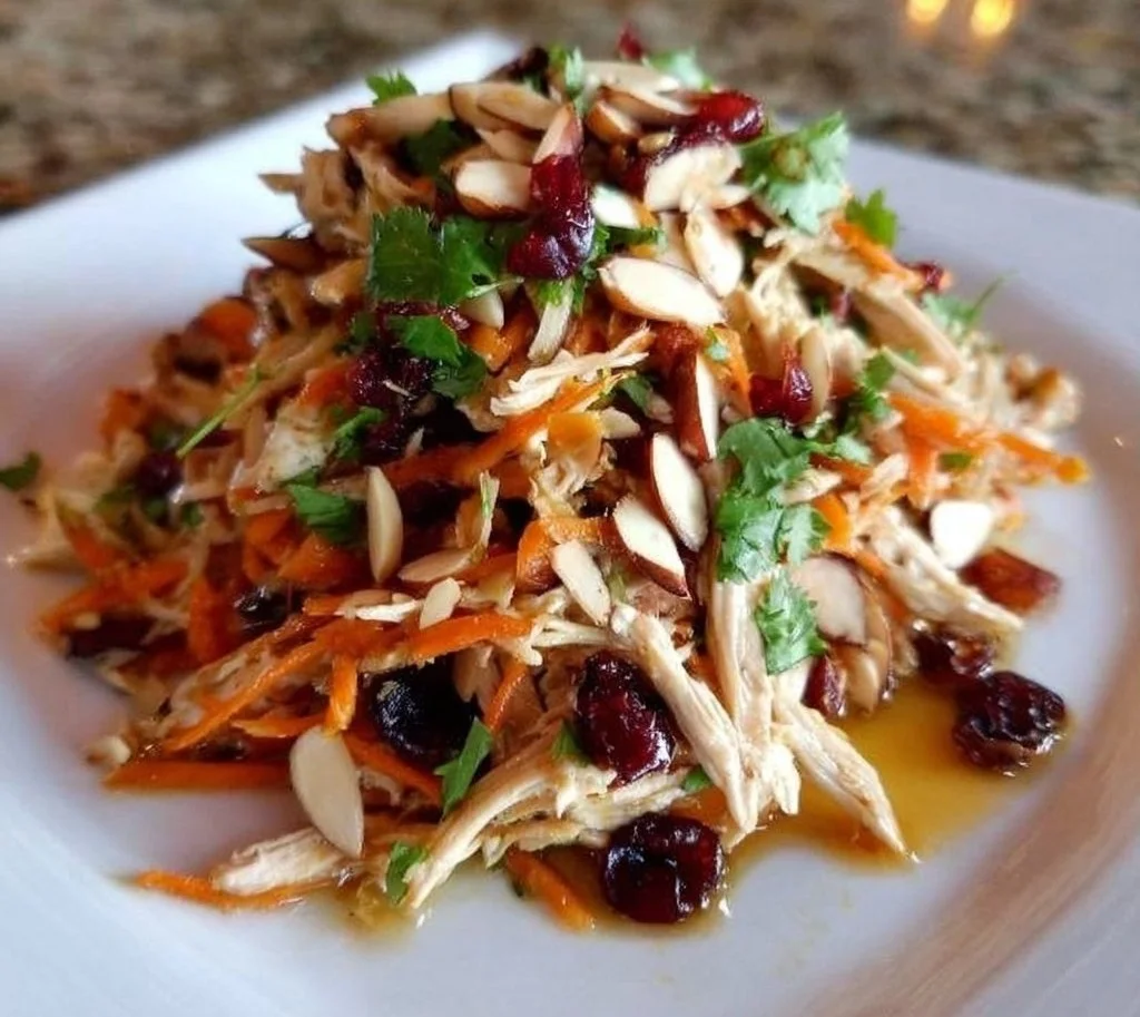 Asian Chicken Cranberry Salad