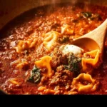 One-Pot Lasagna Soup