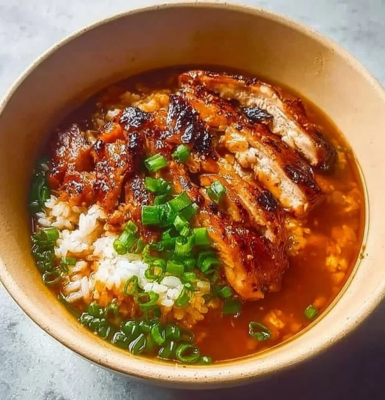 Caramelized Soy Chicken in Garlic Ginger Broth with Rice: An Incredible Ultimate Recipe