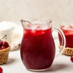 Cherry Pie Inspired Iced Tea