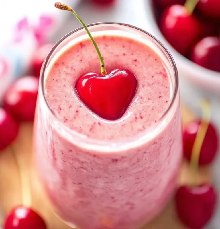 Cherry Pineapple Smoothie Without Yogurt (No Banana)