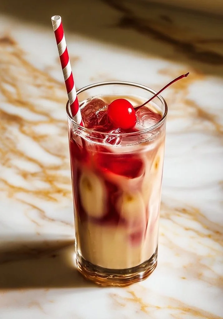 Cherry Swirl Dirty Soda