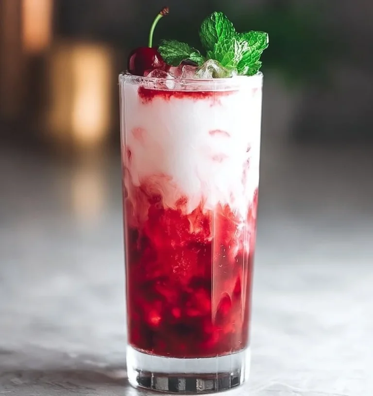 Chilled Cherry Vanilla Cooler
