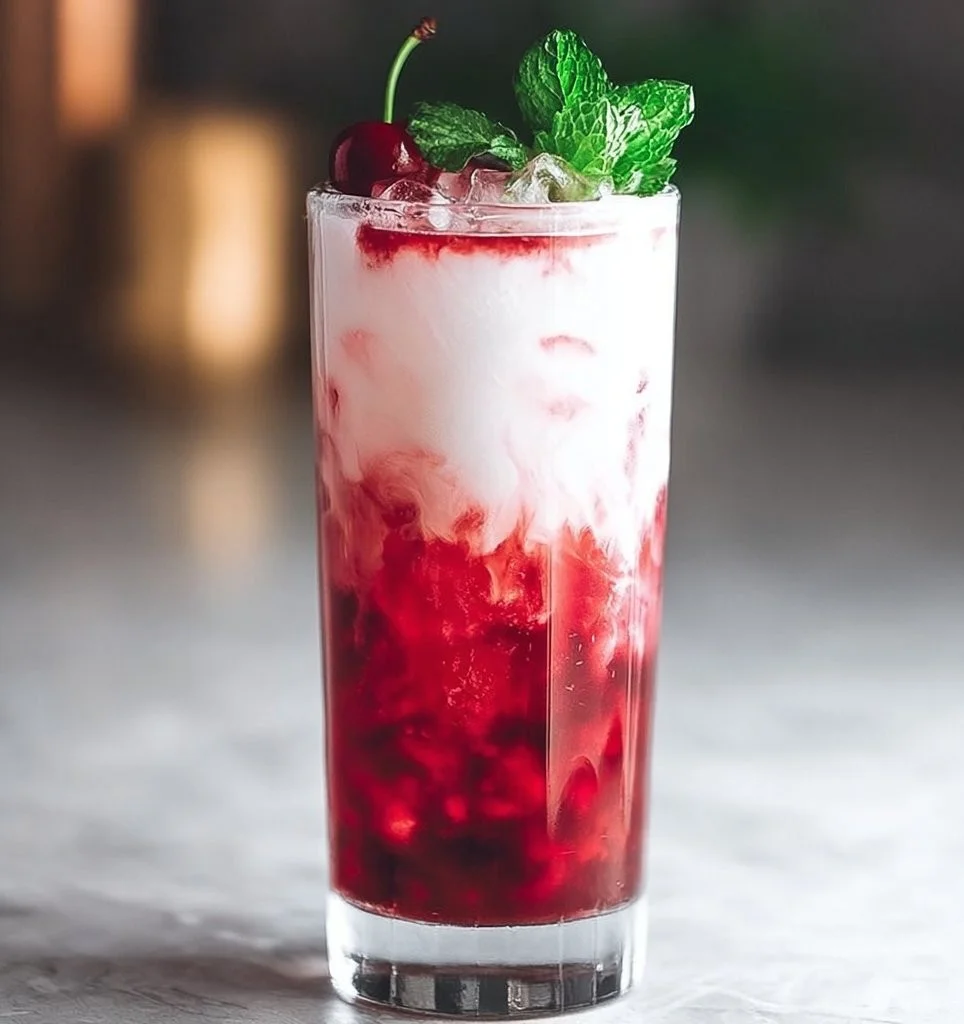 Chilled Cherry Vanilla Cooler