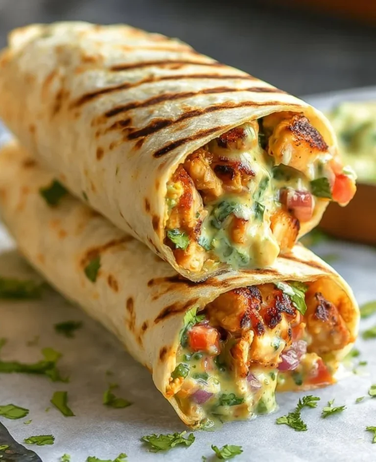Chipotle Ranch Grilled Chicken Burrito