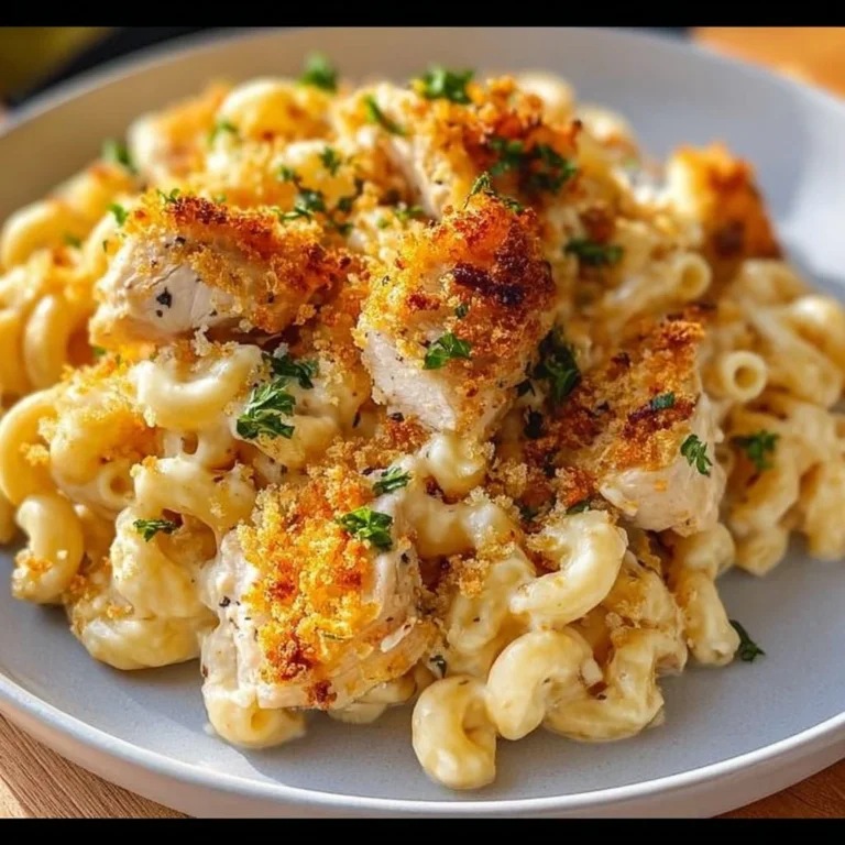 Creamy Chicken Mac and Cheese