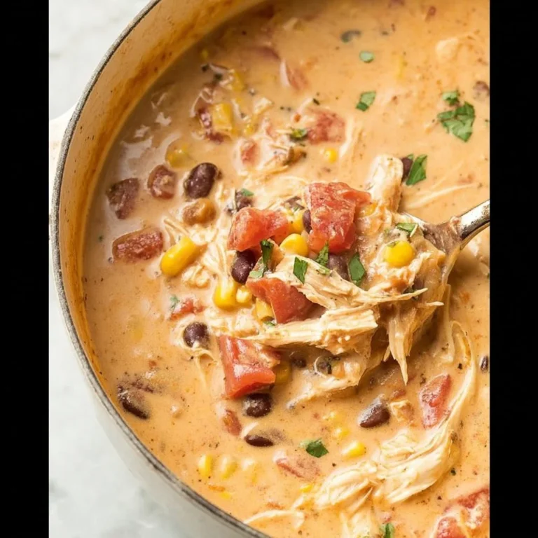 Creamy Chicken Taco Soup