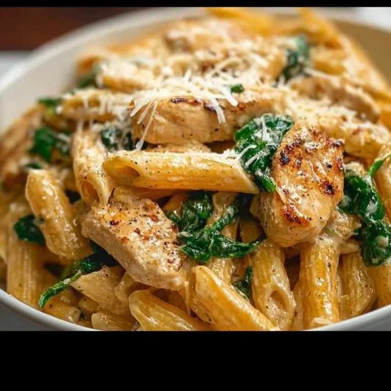 Creamy Garlic Parmesan Chicken Pasta