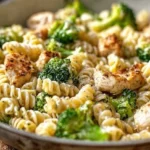 Creamy Rotisserie Chicken and Broccoli Pasta