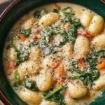 Creamy Vegetarian Gnocchi Soup