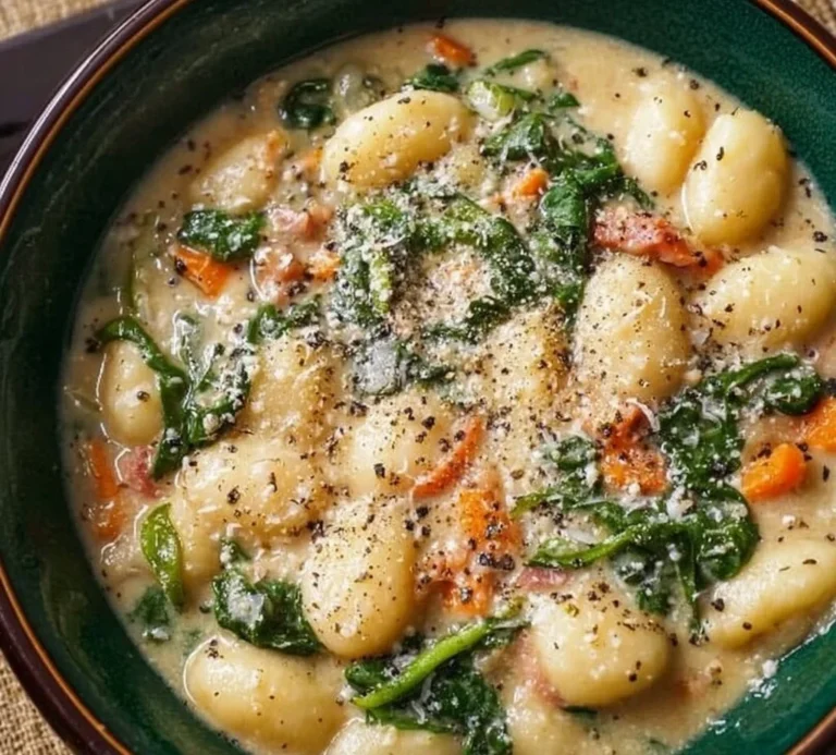 Creamy Vegetarian Gnocchi Soup