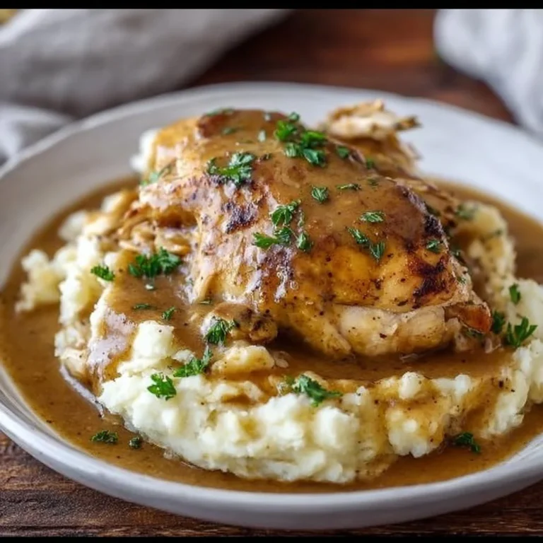 Crockpot Chicken and Gravy