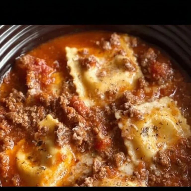 Crockpot Ravioli Lasagna: A Hands-Off, Flavor-Packed Comfort Food Masterpiece