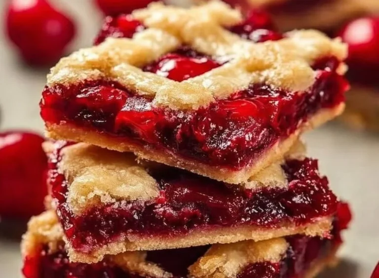 Easy Cherry Pie Bars