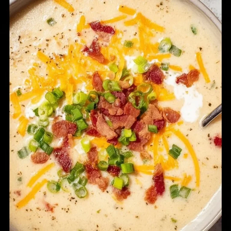 Easy Crockpot Potato Soup