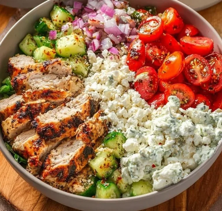 Greek Chicken Bowls