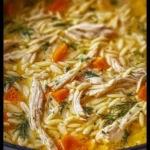 Greek Lemon Chicken Soup