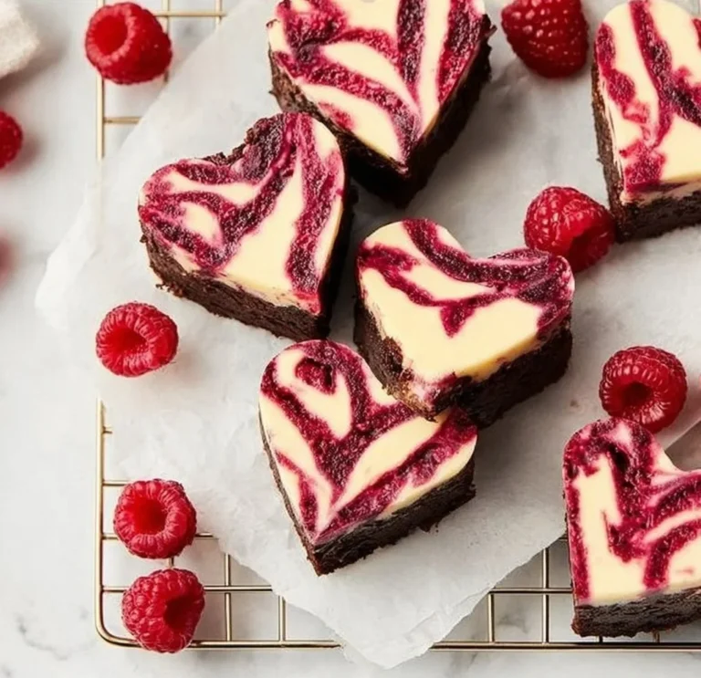 Heart Shaped Brownies