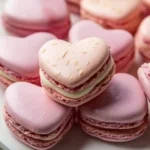 Heart-Shaped Macarons