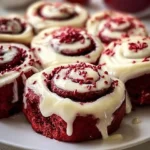 Red Velvet Cinnamon Rolls