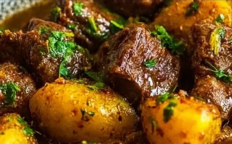 High Protein Slow Cooker Garlic Butter Beef Bites