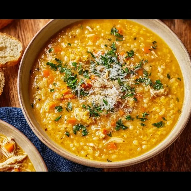 Italian Penicillin Soup with Noodles