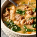 Italian Sausage White Bean Soup