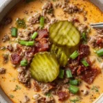 Keto Cheeseburger Soup
