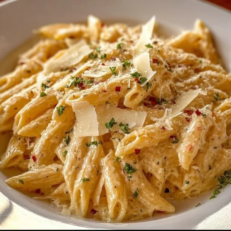 One Pot Creamy Garlic Pasta