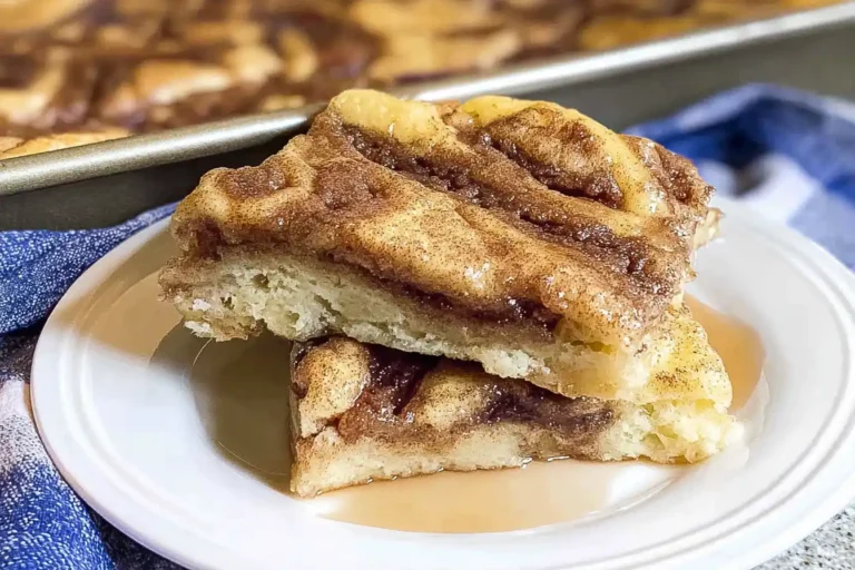 Cinnamon Swirl Pancake Mix Sheet-Pan Bake