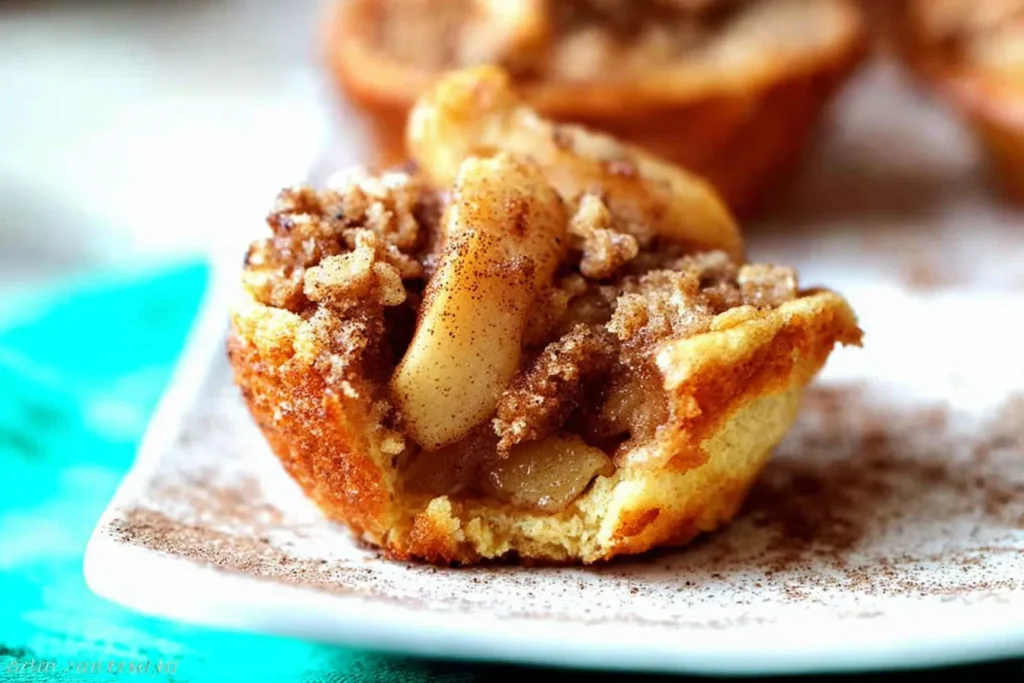 Pancake Mix Apple Pie Muffin Tin Pancakes