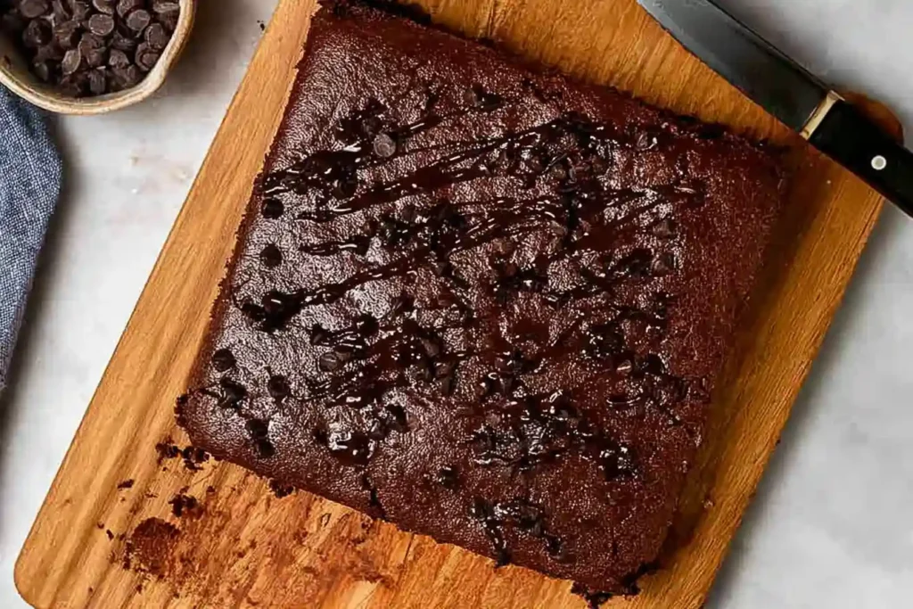 Double Chocolate Pancake Mix Dessert Bars