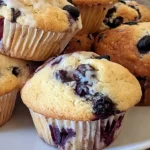 Blueberry Lemon Pancake Mix Muffins