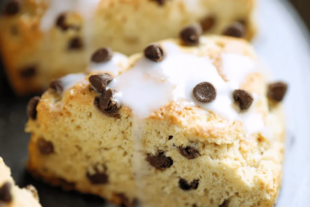 Chocolate Chip Pancake Mix Scone Bites